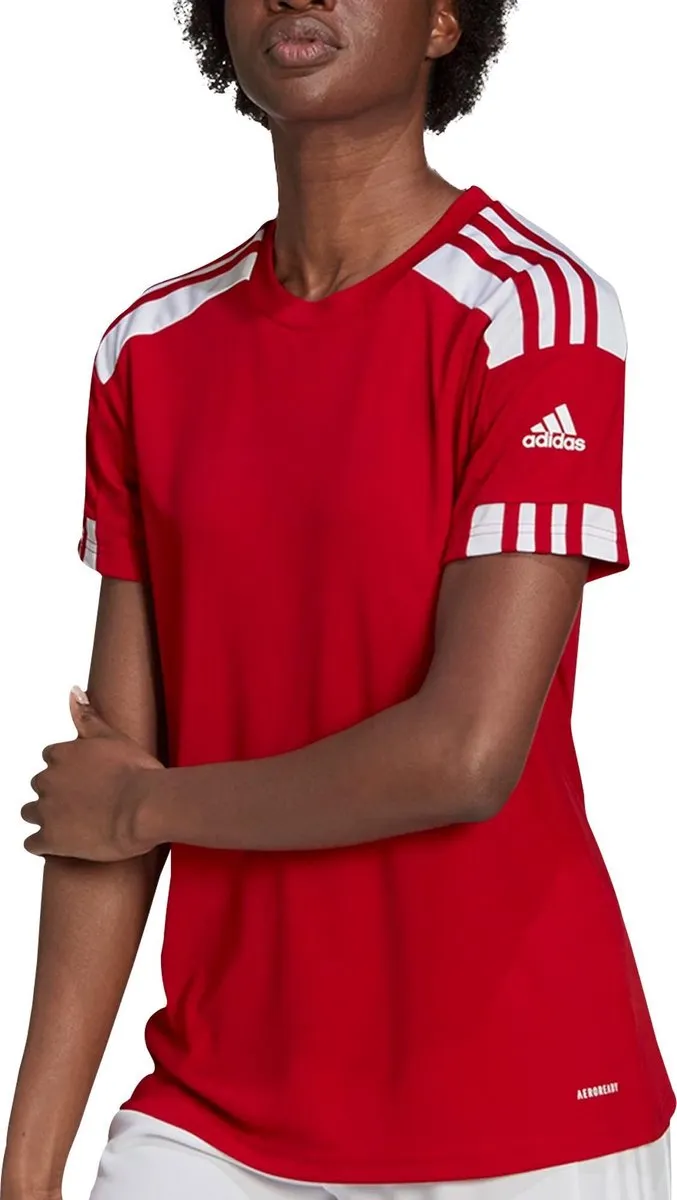 adidas Squadra 21 Shirt Dames XS - Groen/Wit