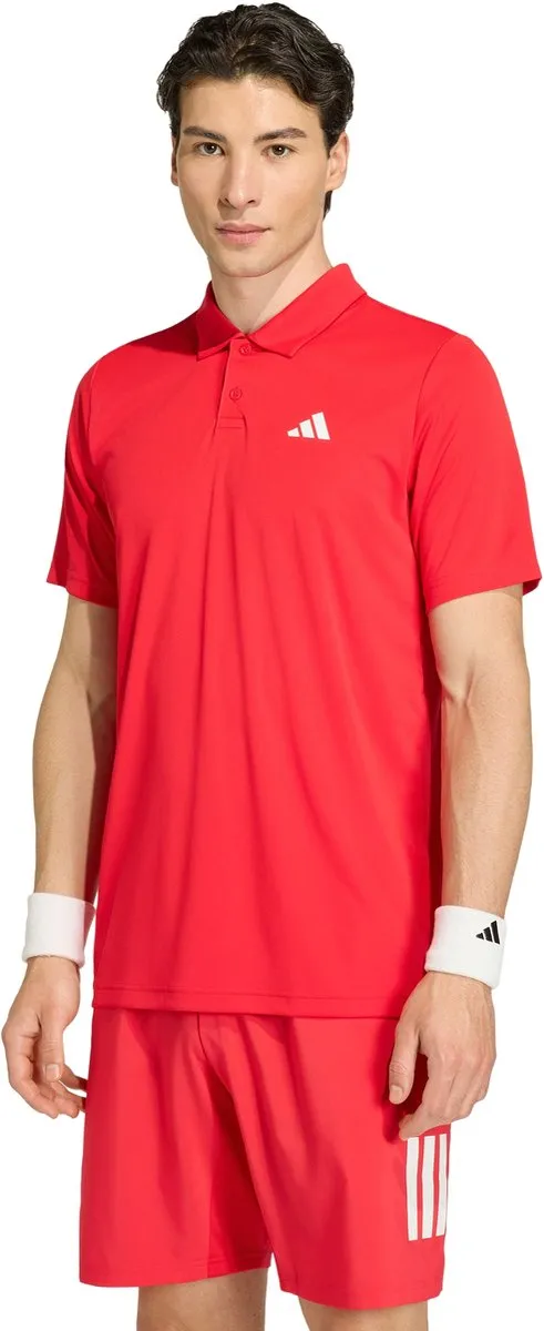 adidas Performance Club Tennis Poloshirt KB9713 - Rood