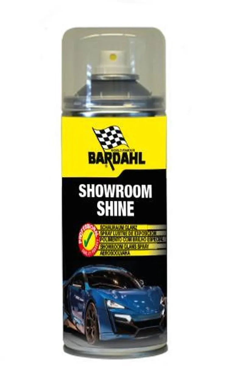 Bardahl Showroom Shine Auto Poetsmiddel 200ml - Transparant