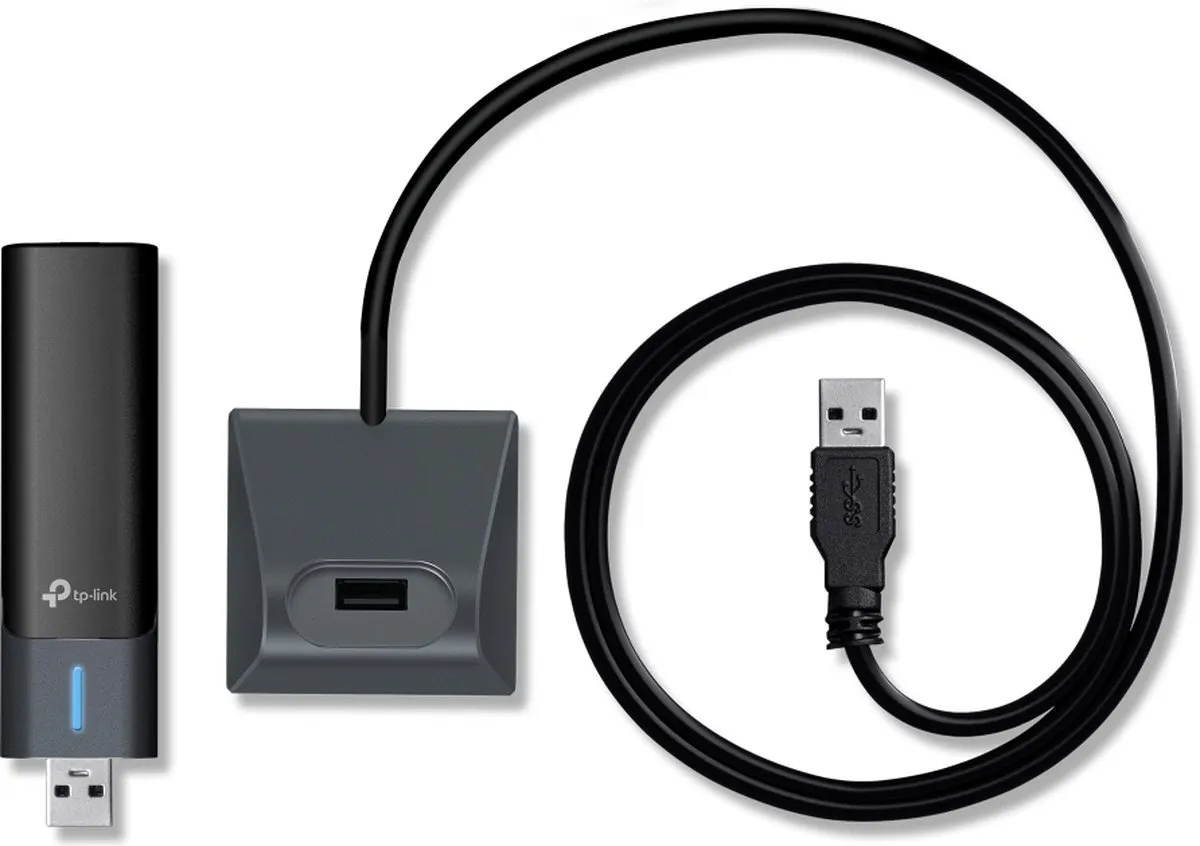TP-Link Archer TXE70UH USB WLAN Adapter 5400 Mbit/s - Zwart