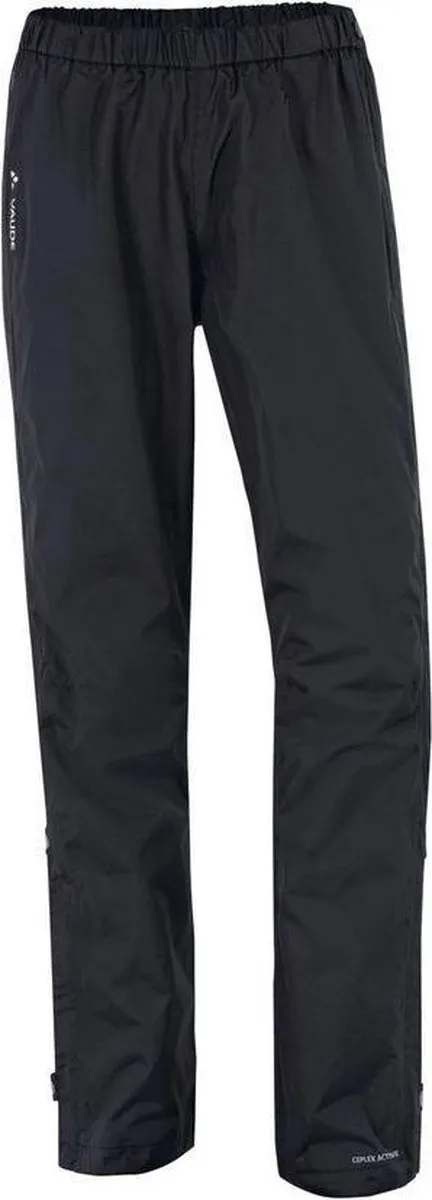 Vaude Fluid Regenbroek Dames 38 - Zwart