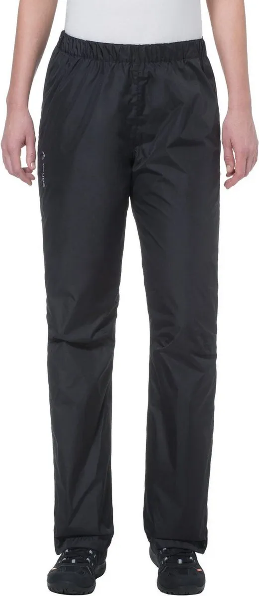 Vaude Fluid Regenbroek Dames 38 - Zwart