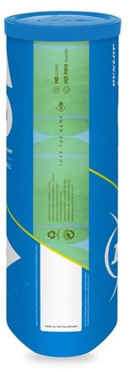 Dunlop Australian Open Tennisballen - 3 Stuks
