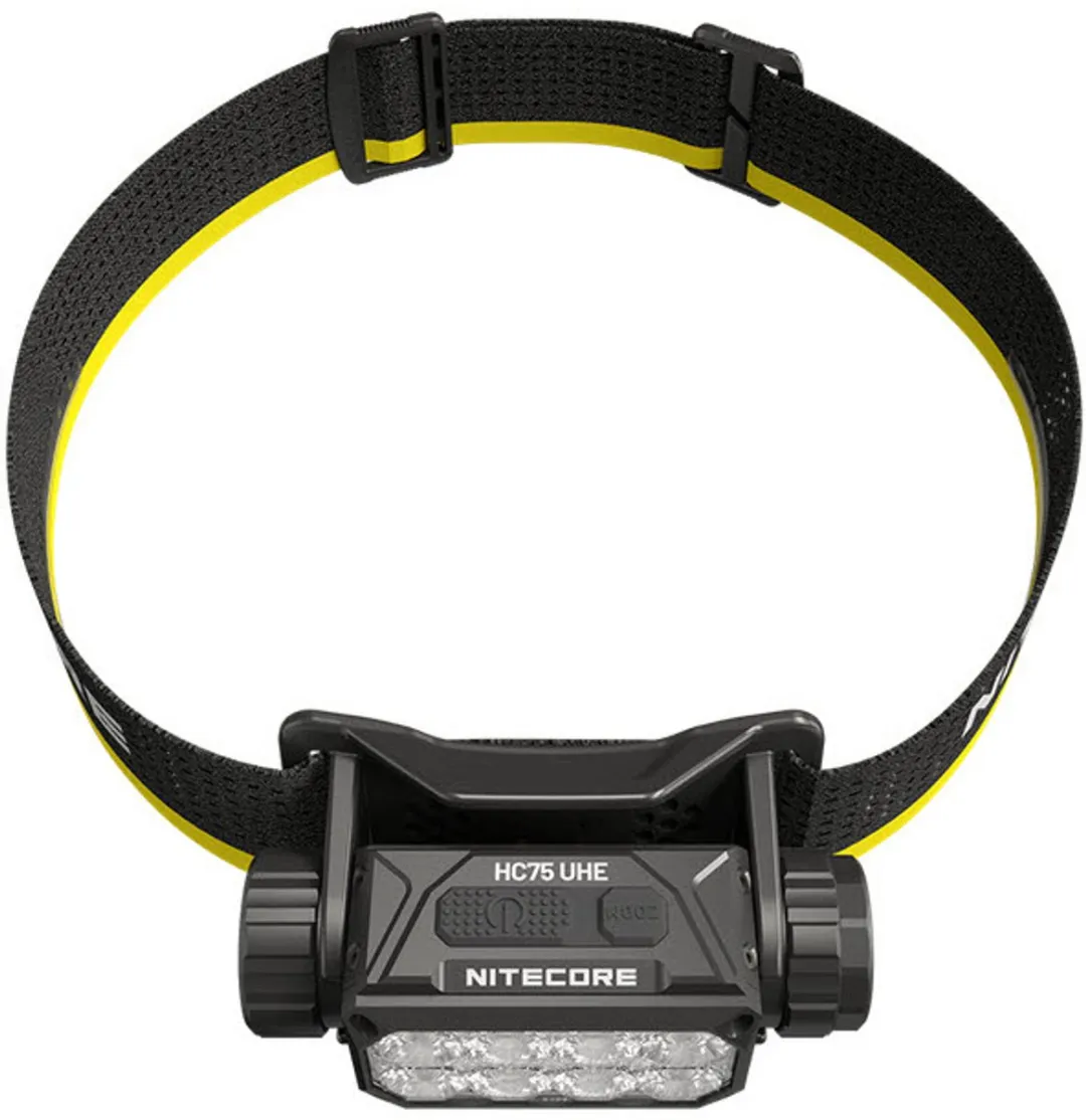 Nitecore HC75 UHE Hoofdlamp - 3000 Lumen - Zwart - afbeelding 6 van 6