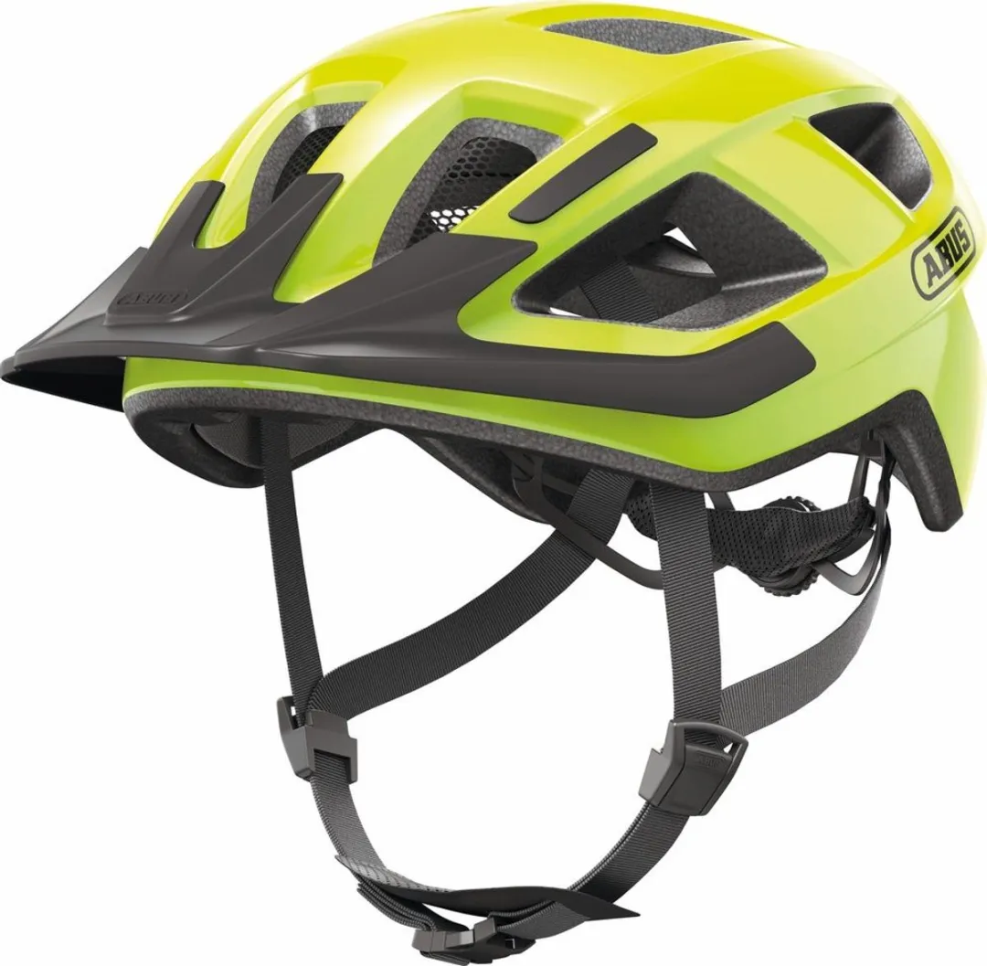 ABUS Aduro 3.0 Fietshelm - M 52-58cm - Signalyellow