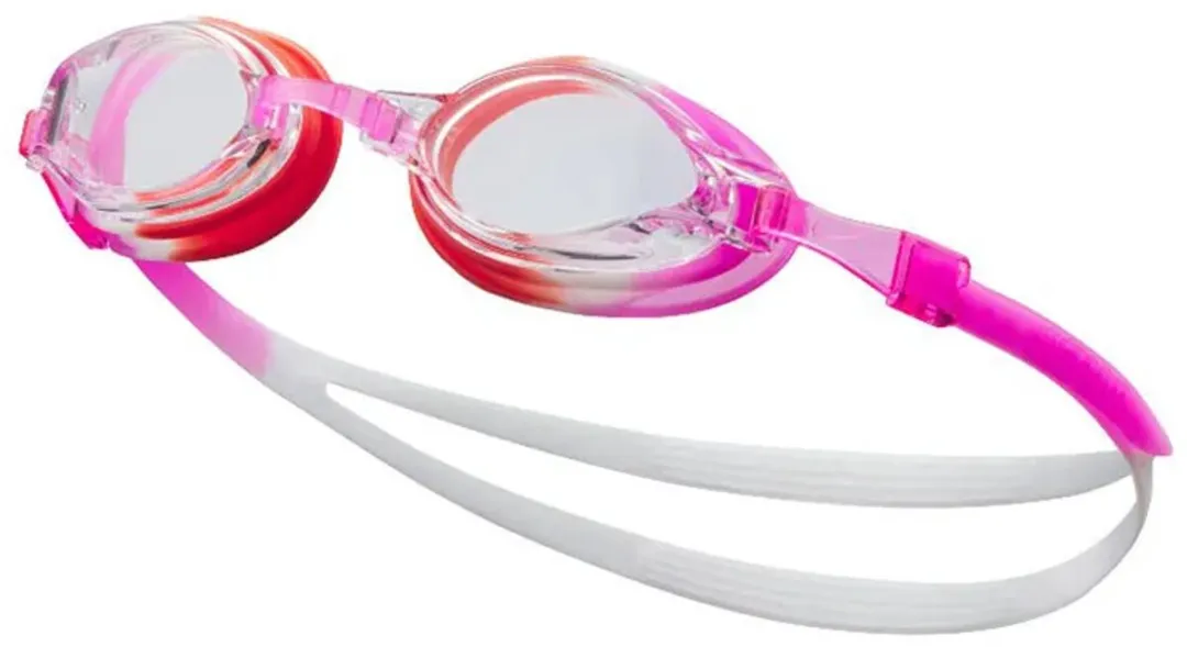 Nike Swim Ness D128 Zwembril - Transparant - Pink Spell