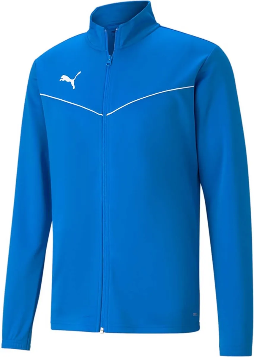 PUMA TeamRISE Poly Trainingsjack - Maat L - Blauw