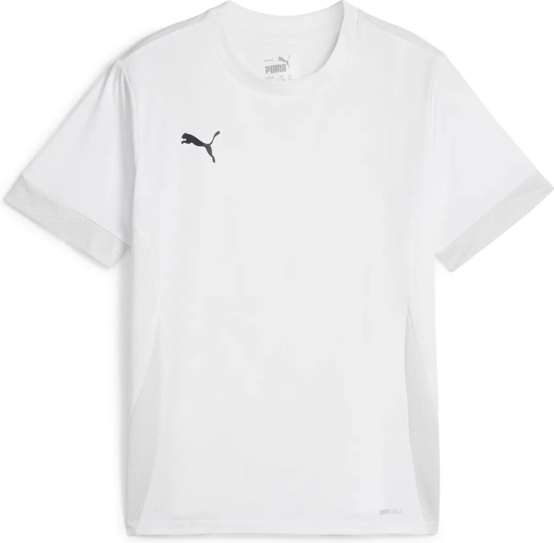 PUMA teamGOAL Matchday Jersey Jr Unisex - Wit/Zwart/Grijs
