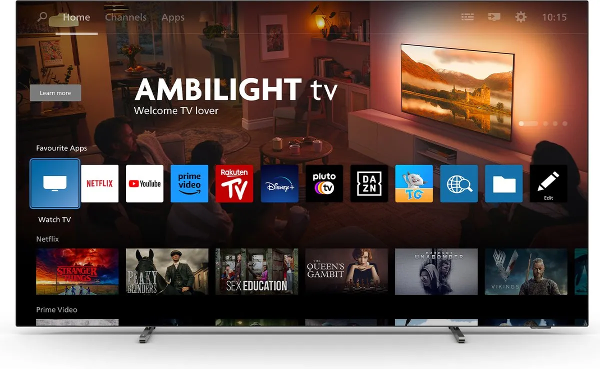 Philips 65OLED769/12 65 inch OLED TV - Metallic