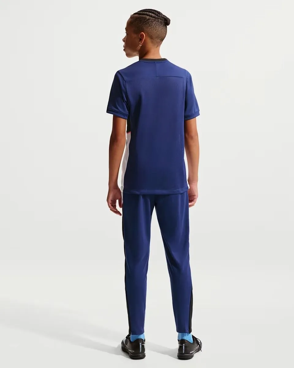 Nike Academy Junior T-shirt HJ3716-493 - 140 - Blauw/Wit/Roz