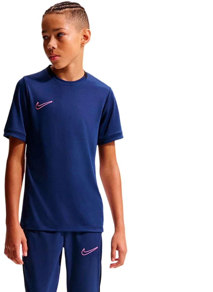 Nike Academy Junior T-shirt HJ3716-493 - 140 - Blauw/Wit/Roz