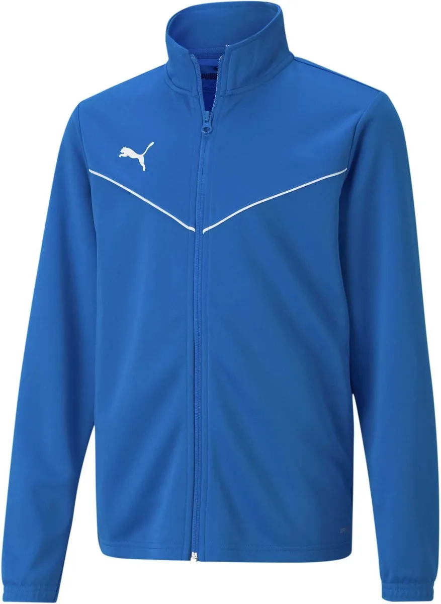 PUMA TeamRISE Poly Trainingsjack Junior 164 - Blauw