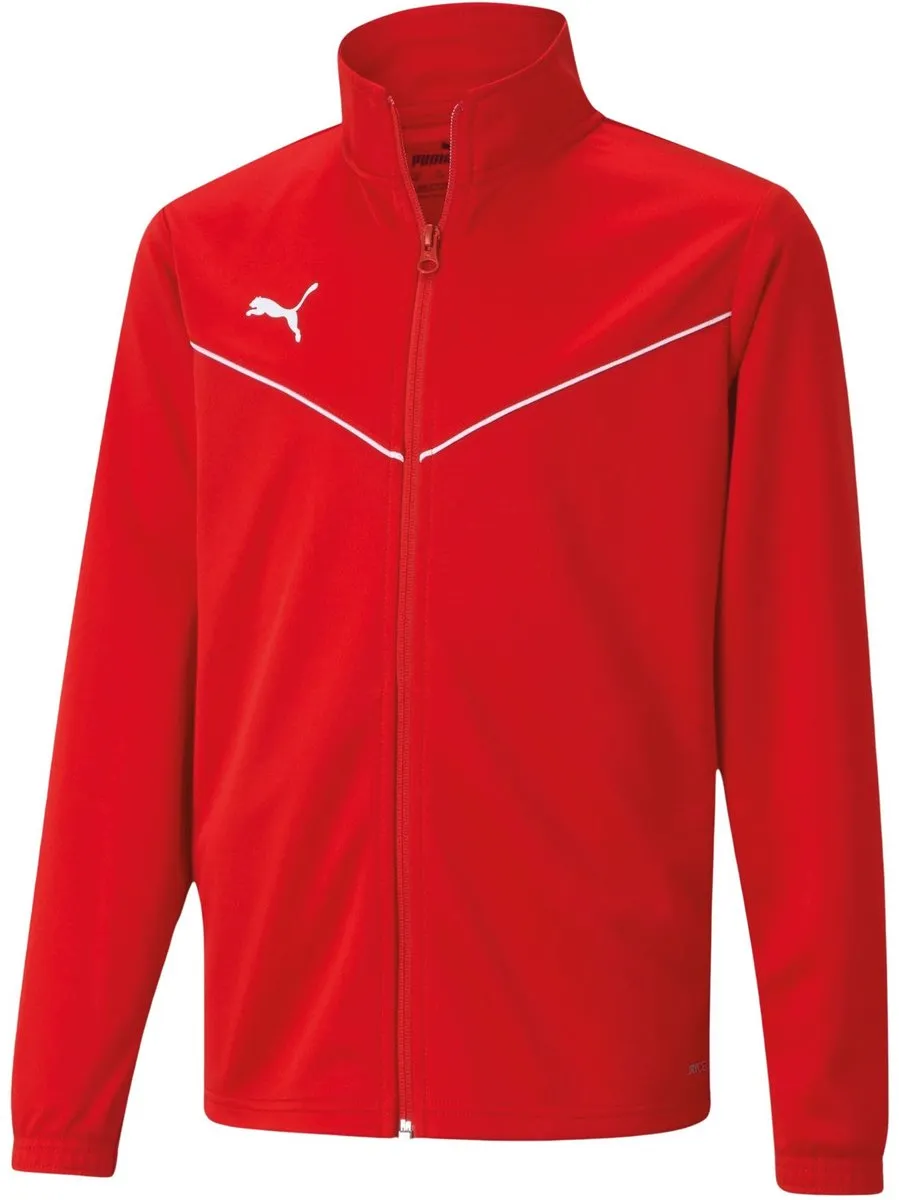 PUMA TeamRISE Poly Trainingsjack Junior 164 - Blauw