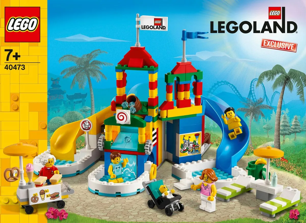 LEGO Waterpark 40473 - 356 Stukken - 4 Minifiguren - Multikleur - afbeelding 6 van 6