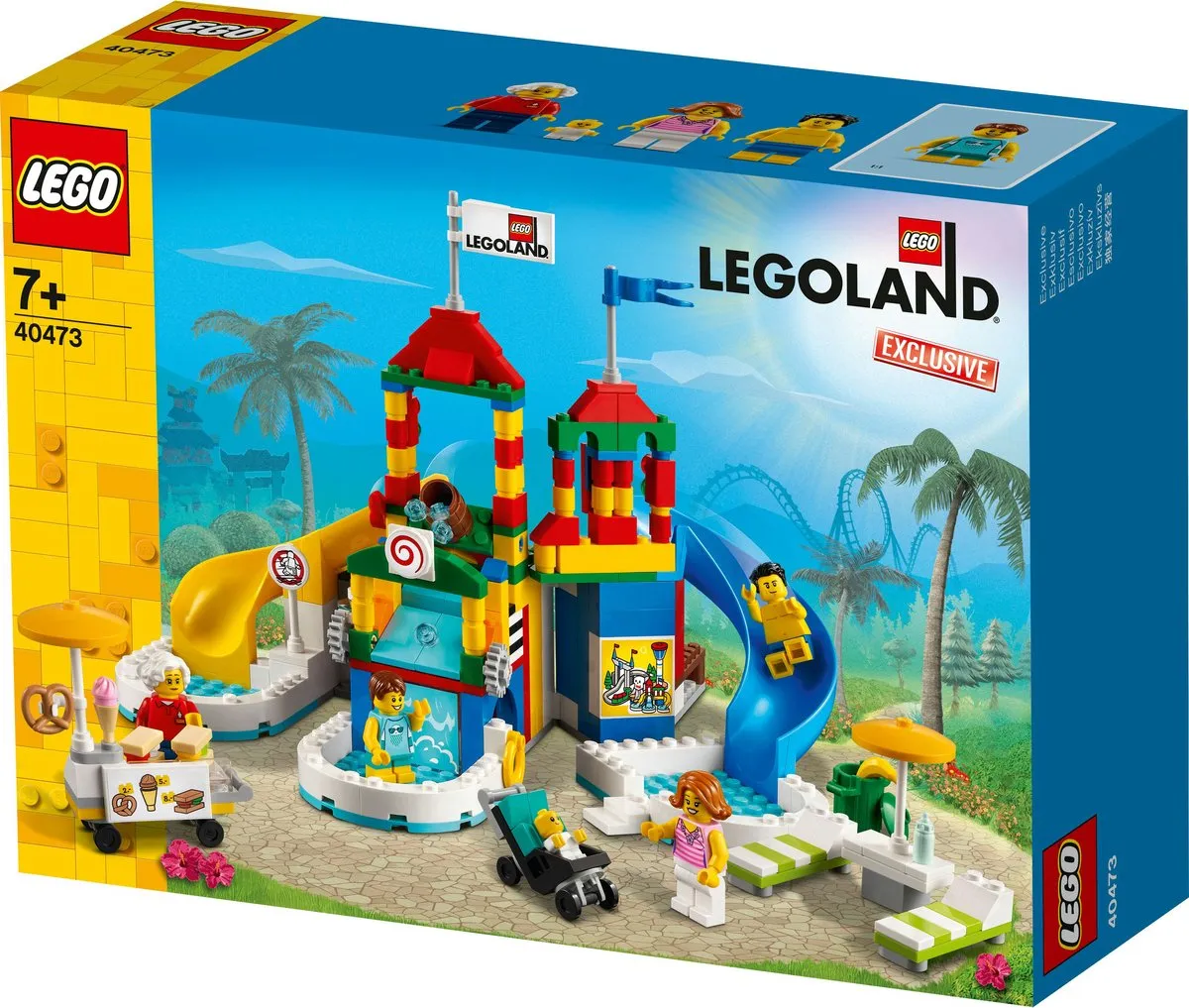 LEGO Waterpark 40473 - 356 Stukken - 4 Minifiguren - Multikleur - afbeelding 3 van 6