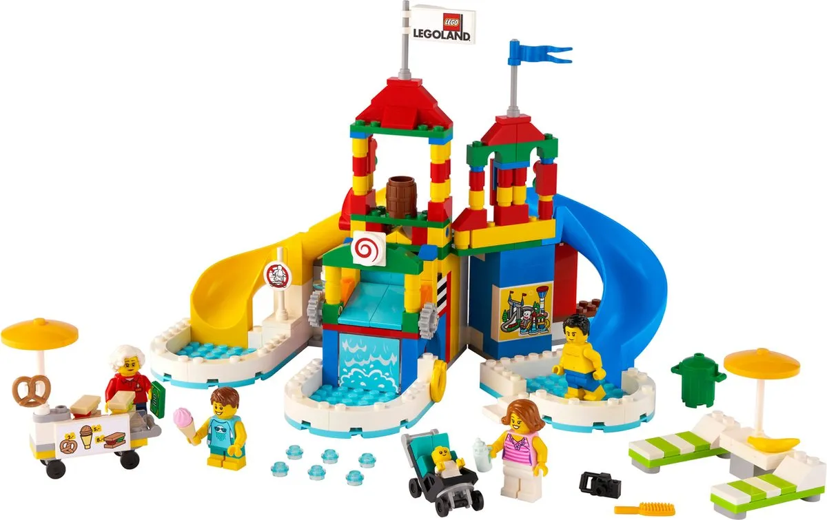 LEGO Waterpark 40473 - 356 Stukken - 4 Minifiguren - Multikleur - afbeelding 4 van 6