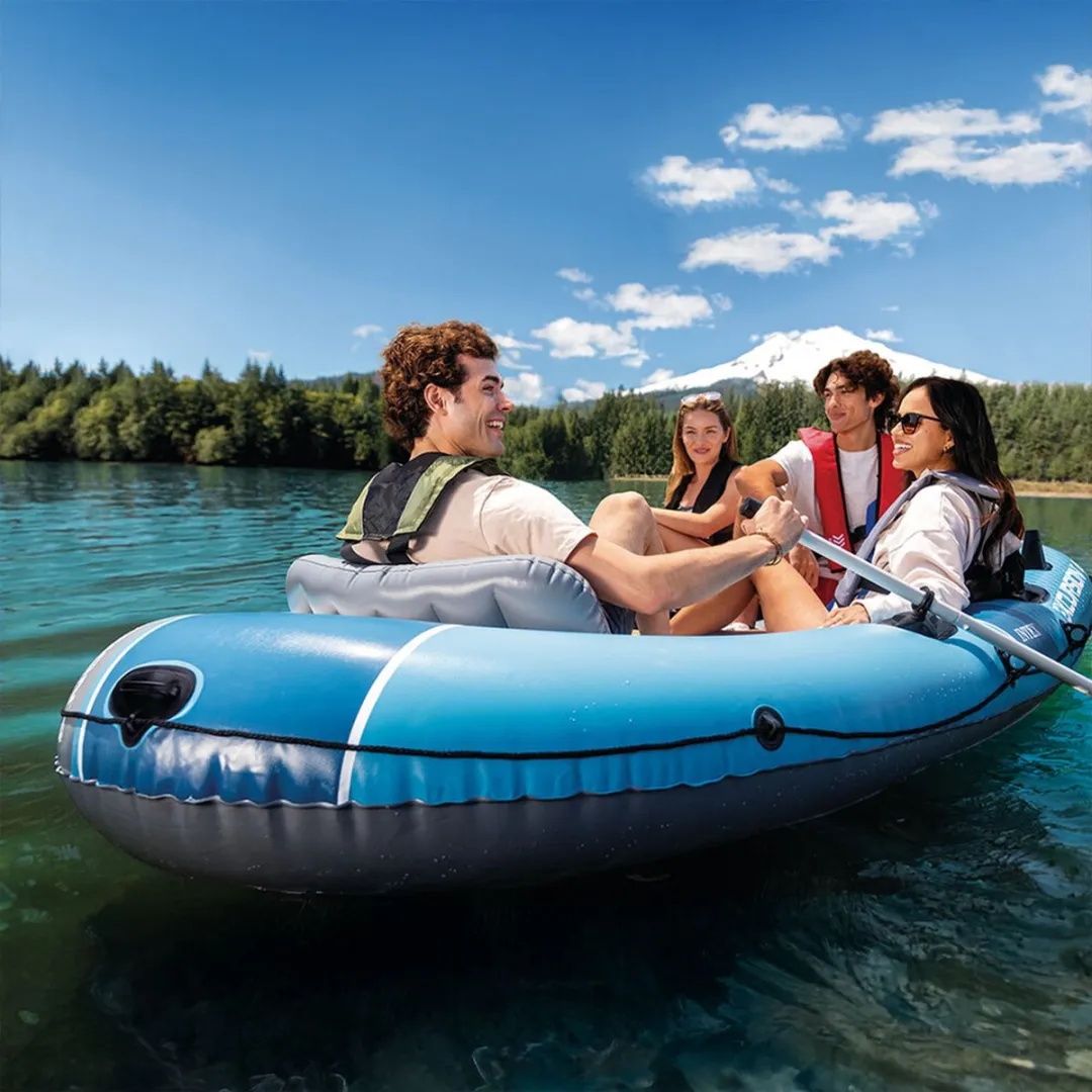 Intex Excursion 4 Opblaasboot - 4 Personen - Blauw - afbeelding 6 van 6