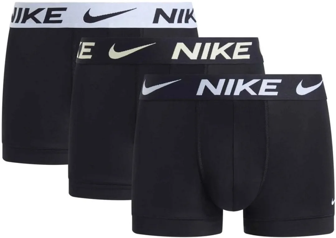 Nike Trunk Boxershorts Heren 3-pack - Maat M - Multicolor