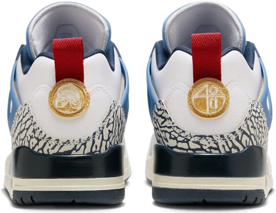 Nike Jordan Spizike Low Herenschoenen FQ1759 108 - Maat 42 - Wit/Zwart/Goud