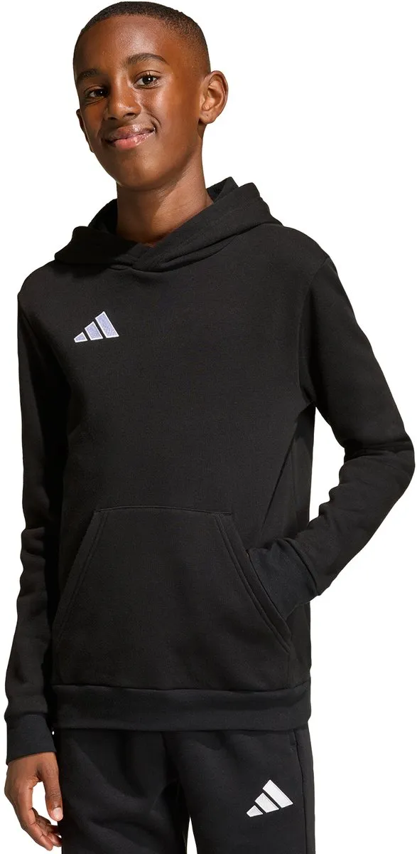 adidas Performance Entrada26 Hoodie Kids JZ6569 - 140 - Zwart