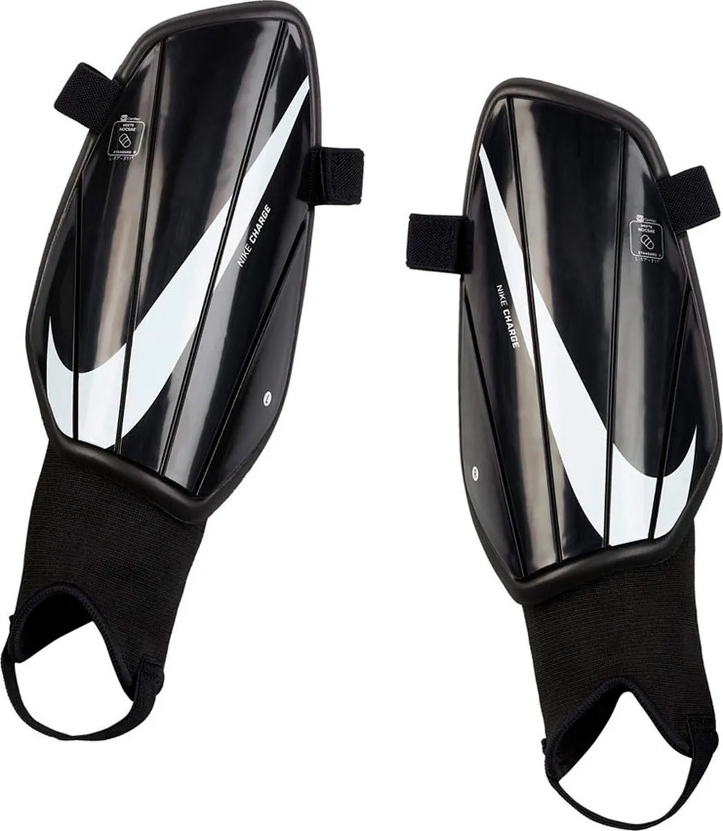 Nike Charge Scheenbeschermer Volwassenen - XL - Zwart/Wit