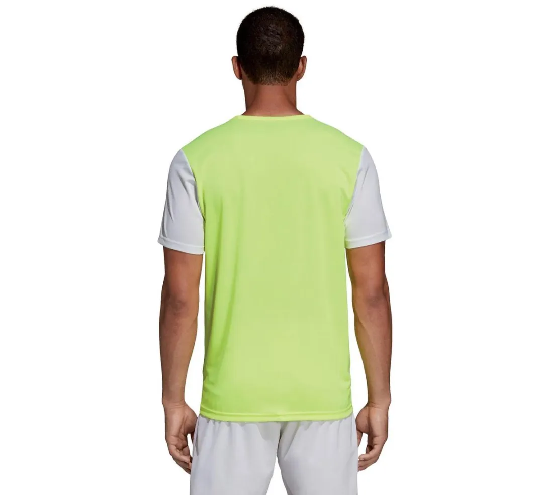adidas Estro 19 Sportshirt S - Geel/Wit