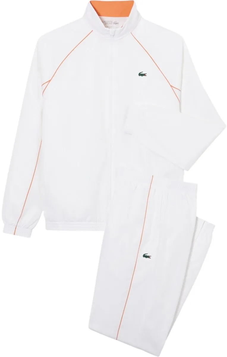Lacoste Heren Trainingspak WH0265/001 - Wit - Maat L