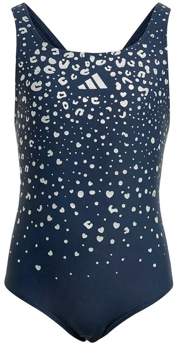 adidas Sportswear Glitter V-back Badpak - 116 - Blauw
