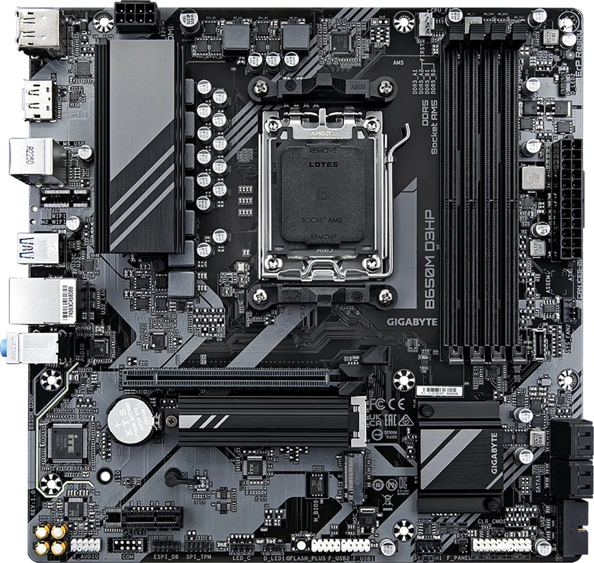 Gigabyte B650M D3HP AM5 Micro-ATX Moederbord