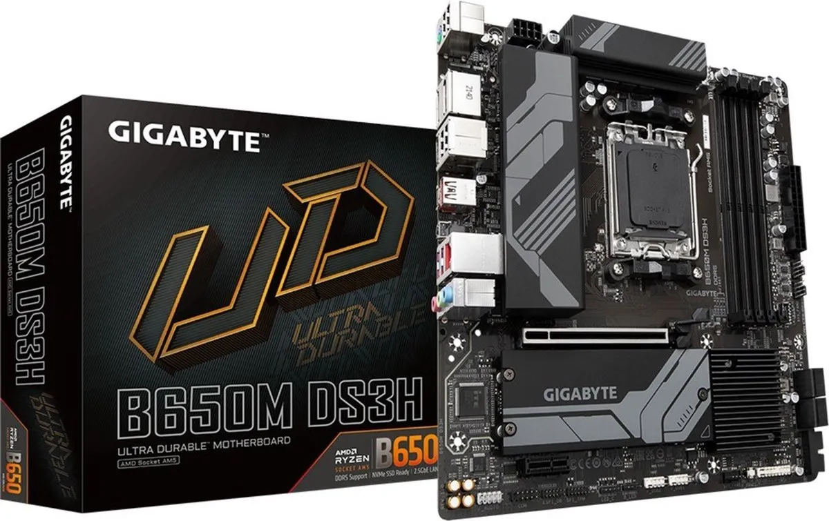 Gigabyte B650M D3HP AM5 Micro-ATX Moederbord - afbeelding 6 van 6