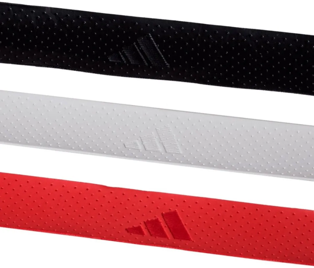 Adidas Box (25X) Padel Overgrip - Wit / Zwart / Rood | Maat: UNI