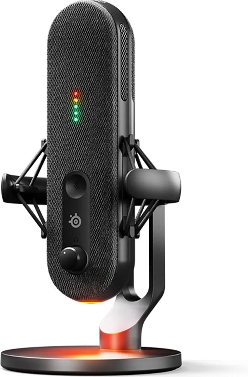 SteelSeries Alias 61601 USB Gaming Microfoon - Zwart