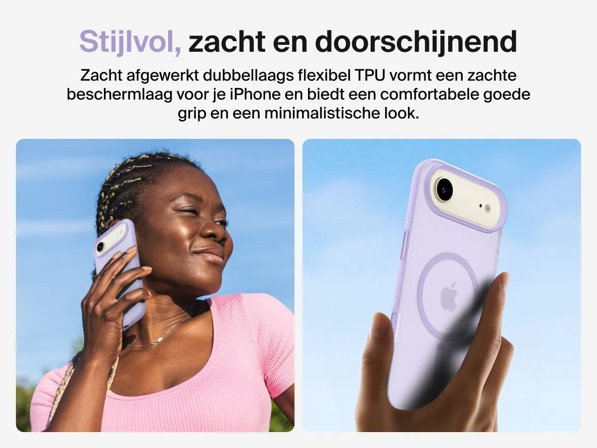 Belkin SheerForce Grip Hoesje iPhone Air MSA037HQLV - Lavendel