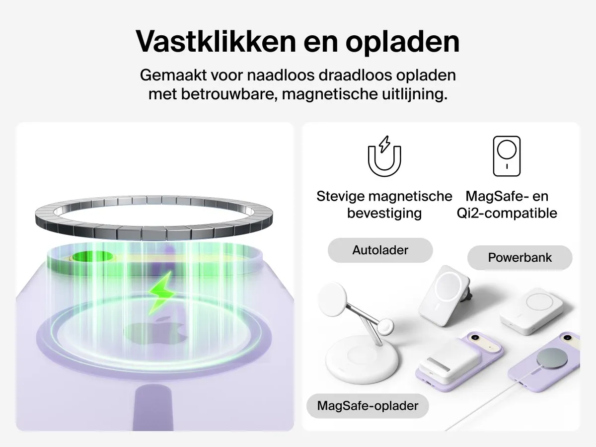 Belkin SheerForce Grip Hoesje iPhone Air MSA037HQLV - Lavendel