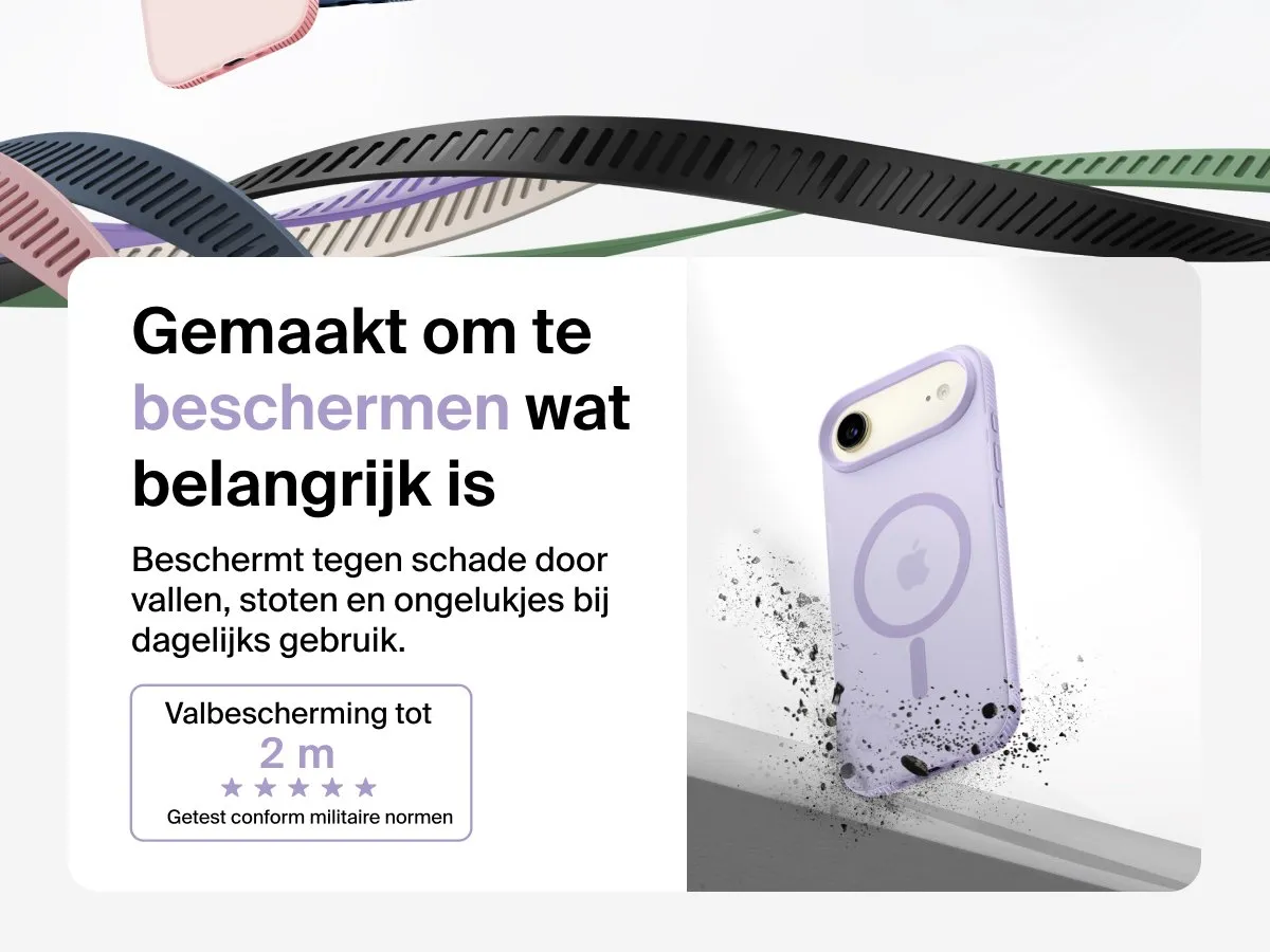 Belkin SheerForce Grip Hoesje iPhone Air MSA037HQLV - Lavendel