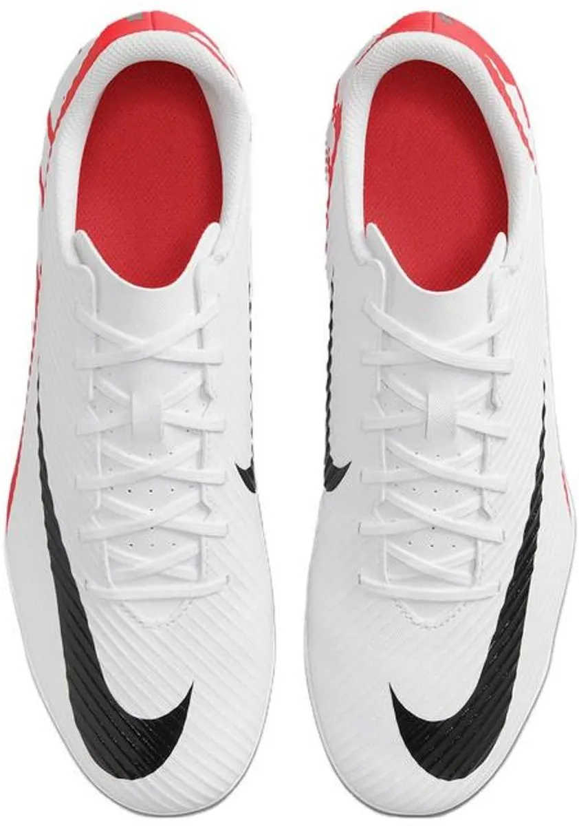 Nike Vapor 15 Club Heren Voetbalschoen - Maat 45.5 - Wit/Rood