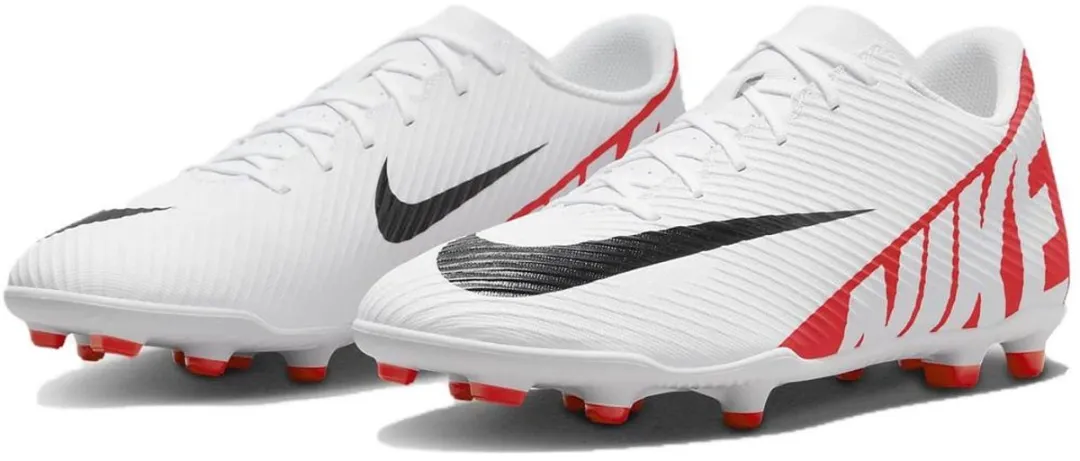 Nike Vapor 15 Club Heren Voetbalschoen - Maat 45.5 - Wit/Rood