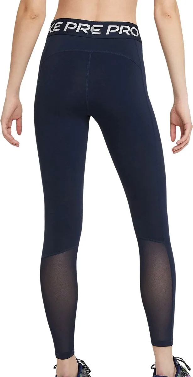 Nike Pro 365 Sportlegging Dames CZ9779-451 - S - Donkerblauw