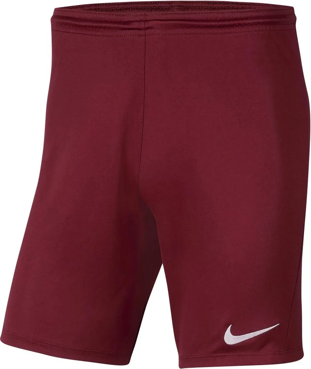 Nike Park III Short Junior BV6865-354 - Maat 128 - Aqua