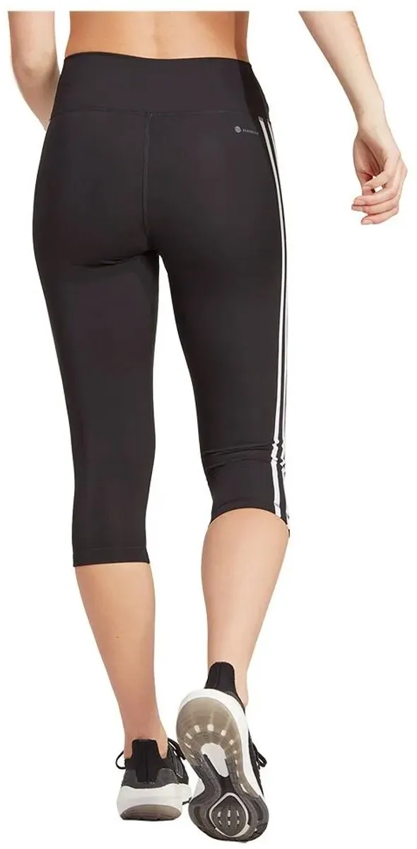 Adidas Performance Train Essentials 3-Stripes Legging 3/4 - XS - Zwart