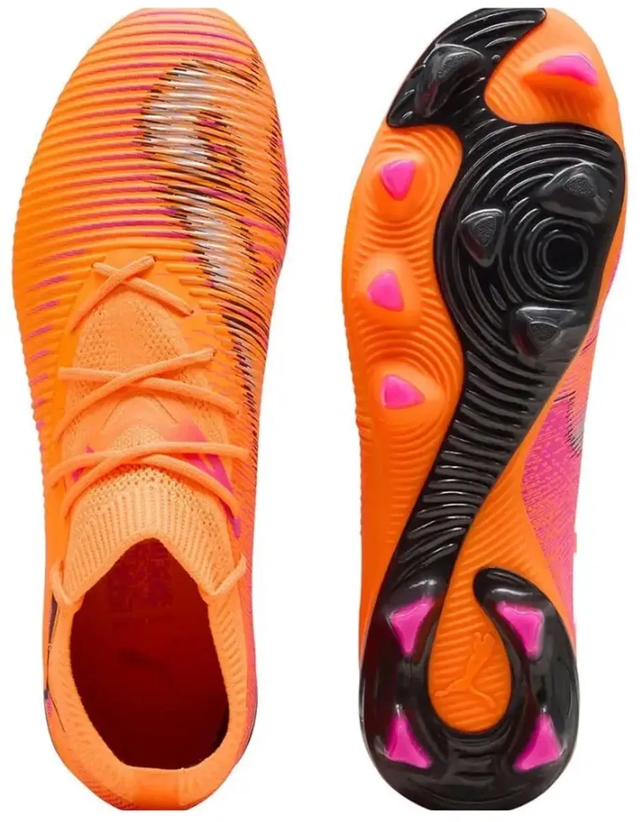 PUMA Future 8 Match Voetbalschoenen - Oranje - EU 45