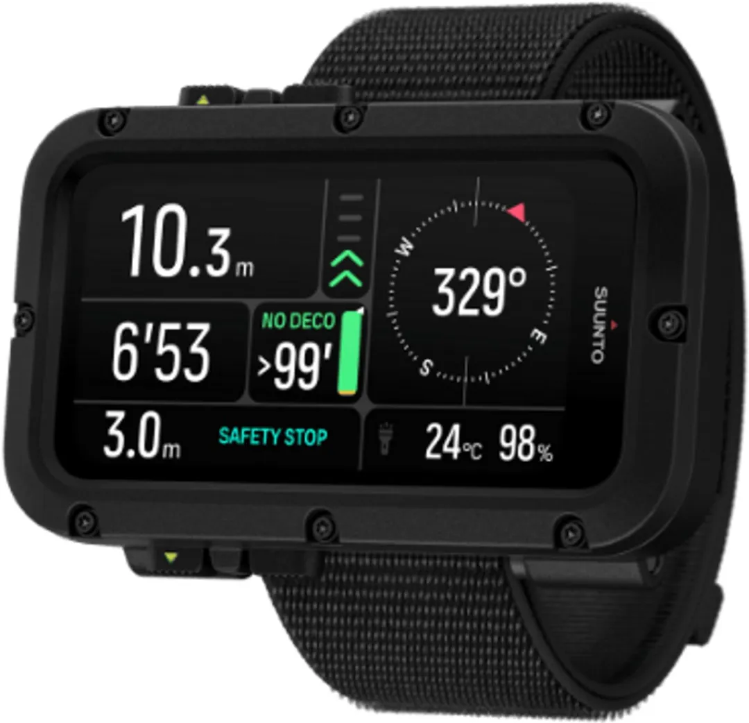 Suunto Nautic Textiele Band - Zwart