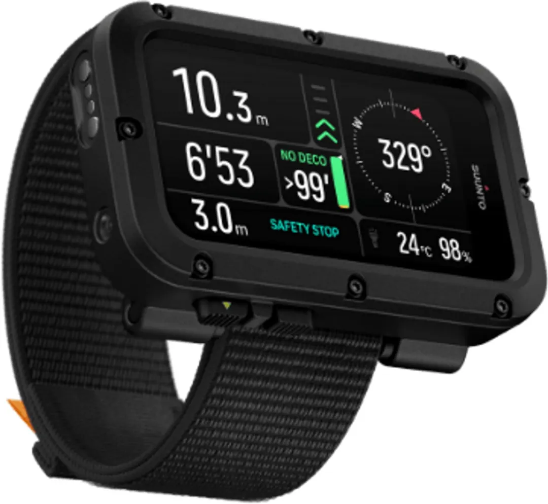 Suunto Nautic Textiele Band - Zwart