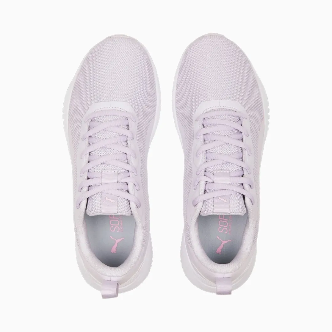 PUMA Flyer Flex W Dames Sportschoenen 38 - Licht paars/wit