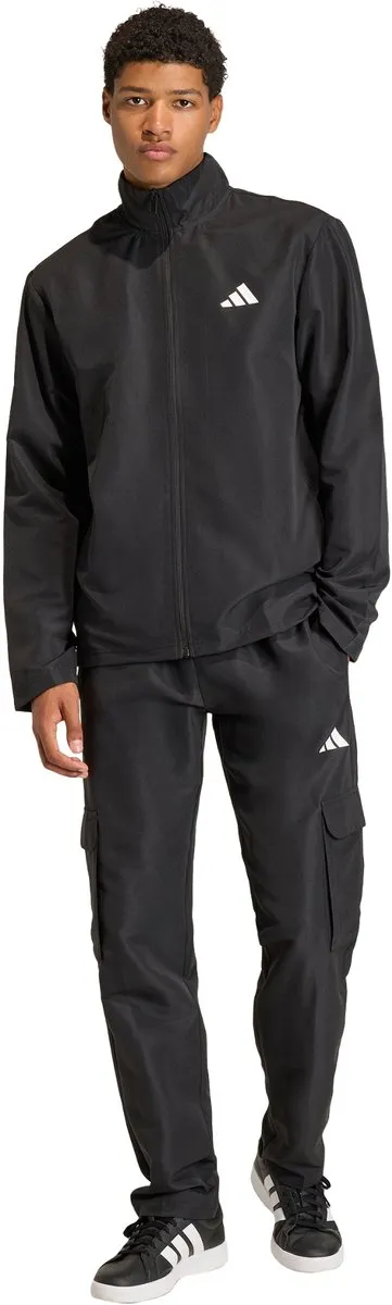 adidas Sportswear Woven Cargo Trainingspak KE5888 - Zwart