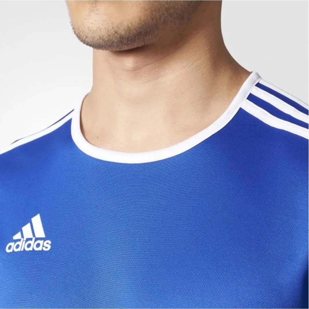 adidas Entrada 18 Heren Trikot - Bold Blue/Wit - Maat L