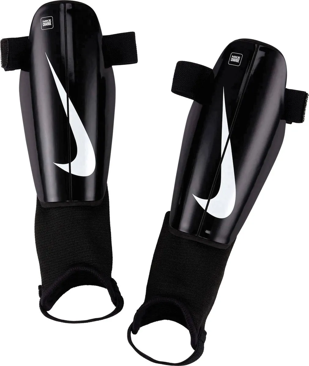 Nike Scheenbeschermers Charge Junior - Maat S - Zwart/Wit