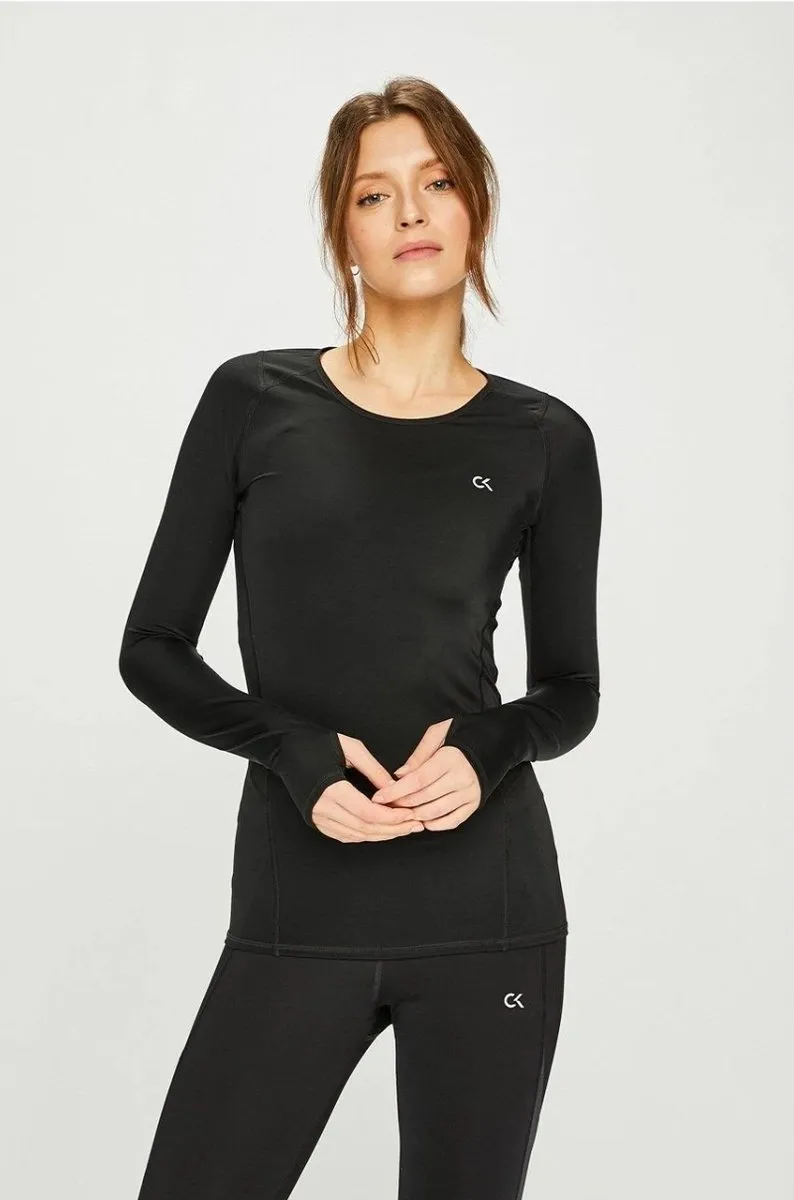Calvin Klein Dames Longsleeve Slim Fit