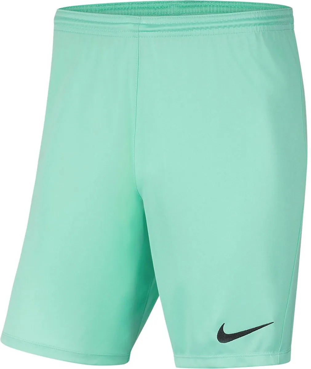 Nike Park III Short Junior BV6865-354 - Maat 152/158 Aqua