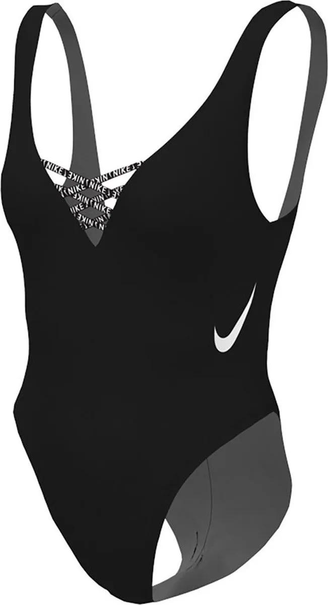 Nike Swim Sneakerkini Dames Badpak - Zwart - afbeelding 6 van 6